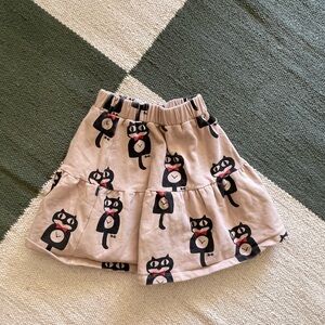 Bobo Choses Cat Print Skirt